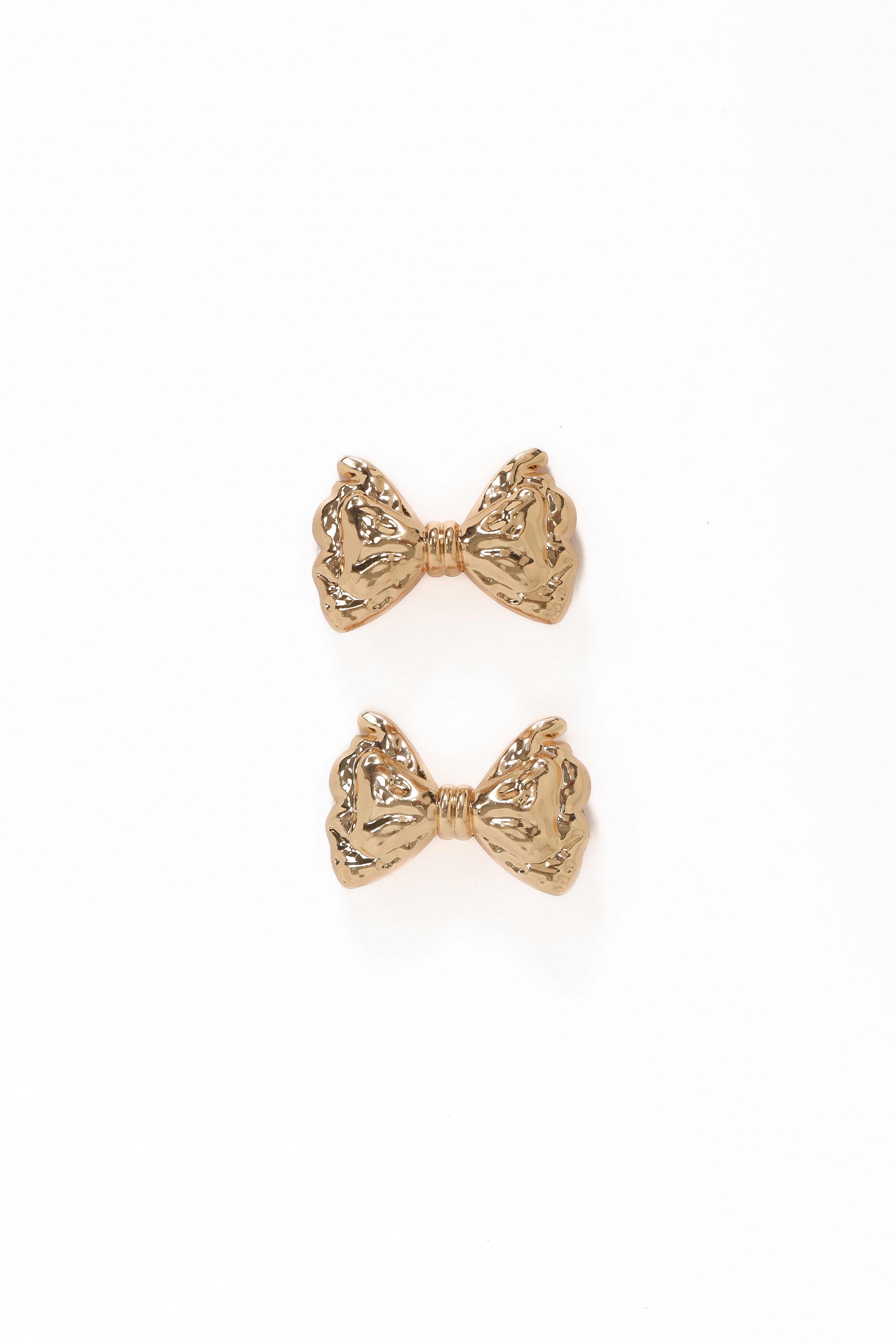 Aspen Hair Bow Set - Gold