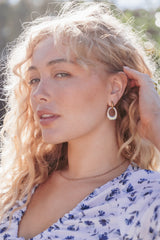Bowman Earrings - Gold/Silver