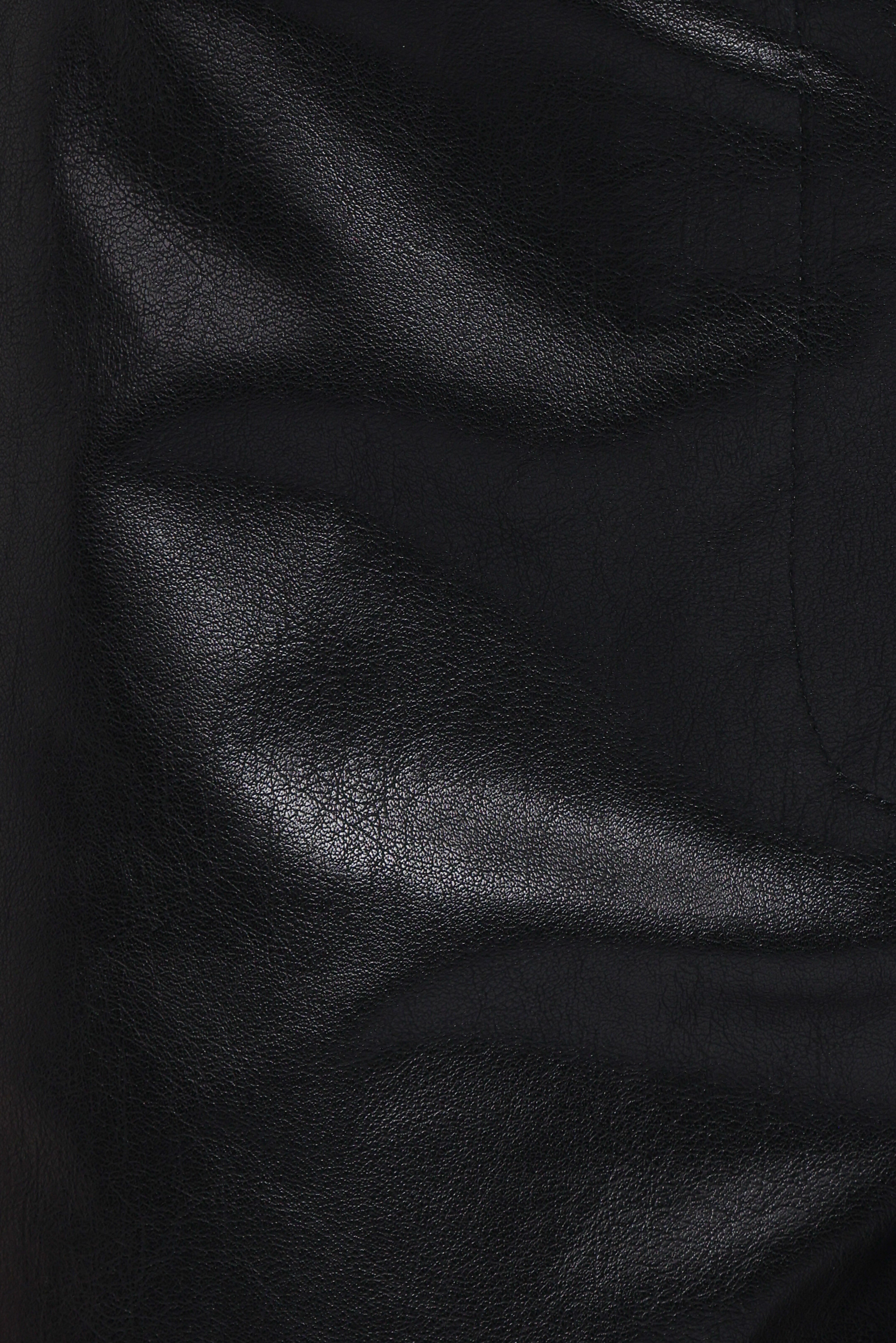 Fable Leather Shorts - Black