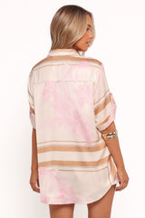 Lara Shorts - Pink Print