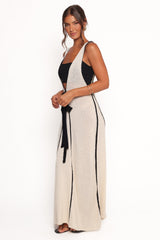 Draco Midi Dress - Cream
