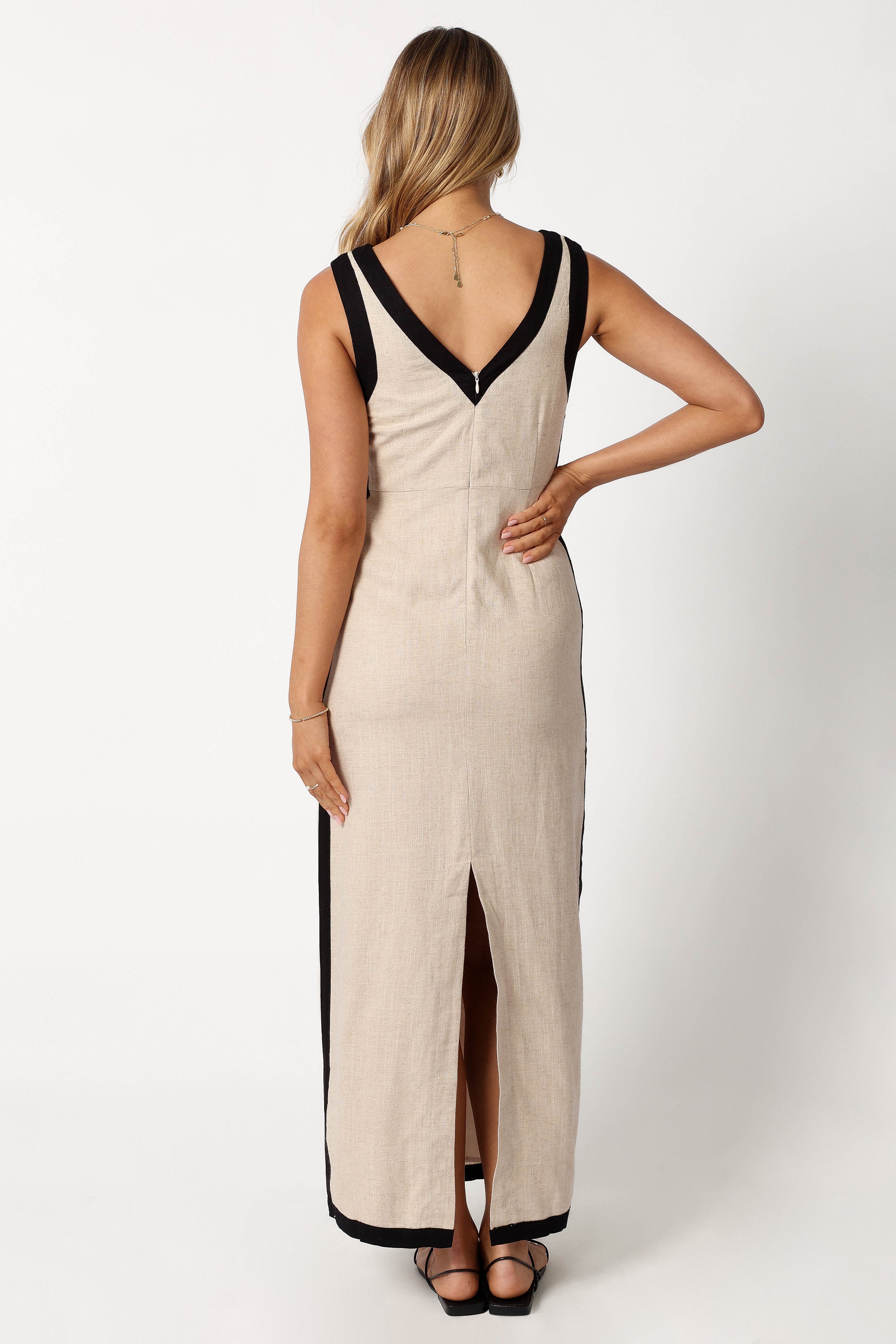 Esme Maxi Dress - Natural Black