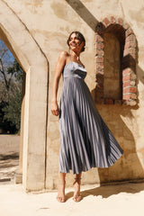 Keegan Maxi Dress - Steel Gray