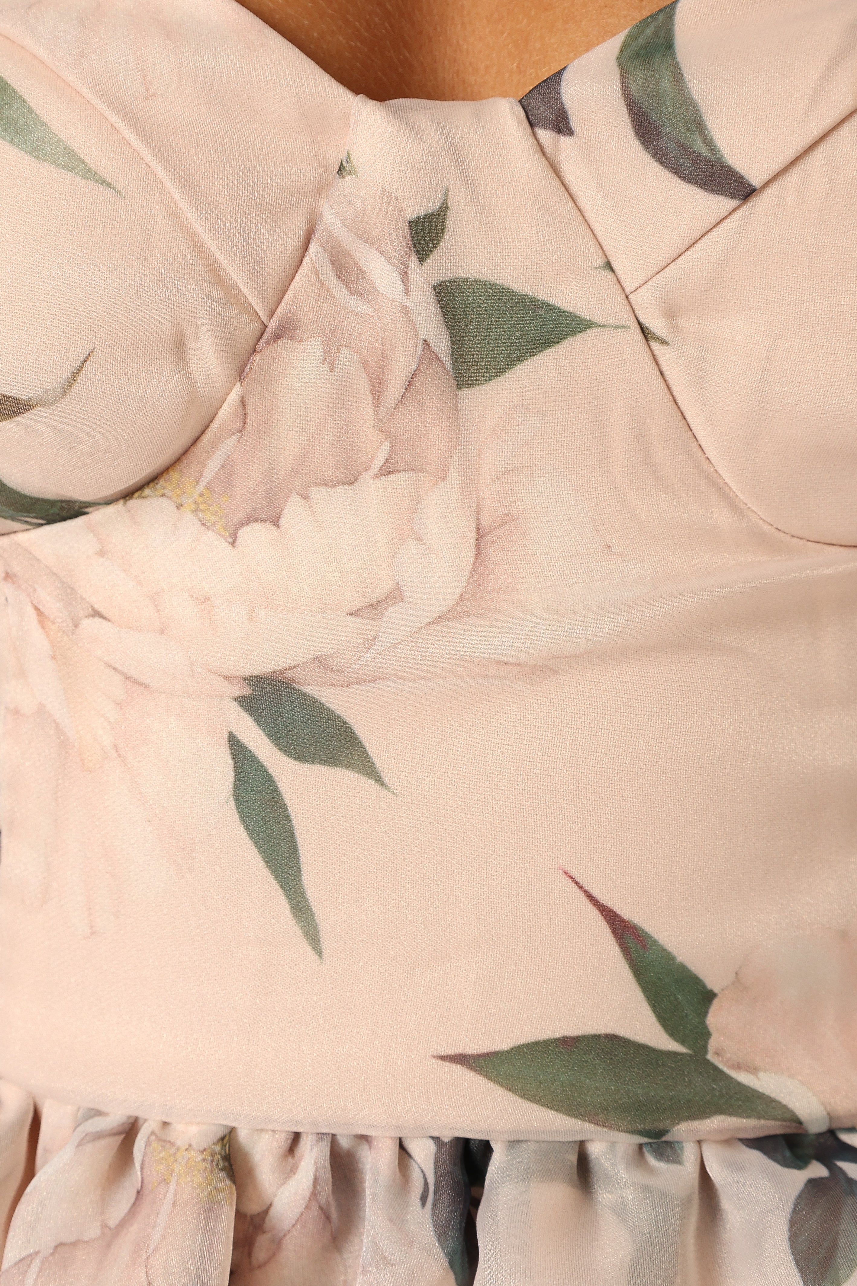 Kennie Midi Dress - Pink Floral