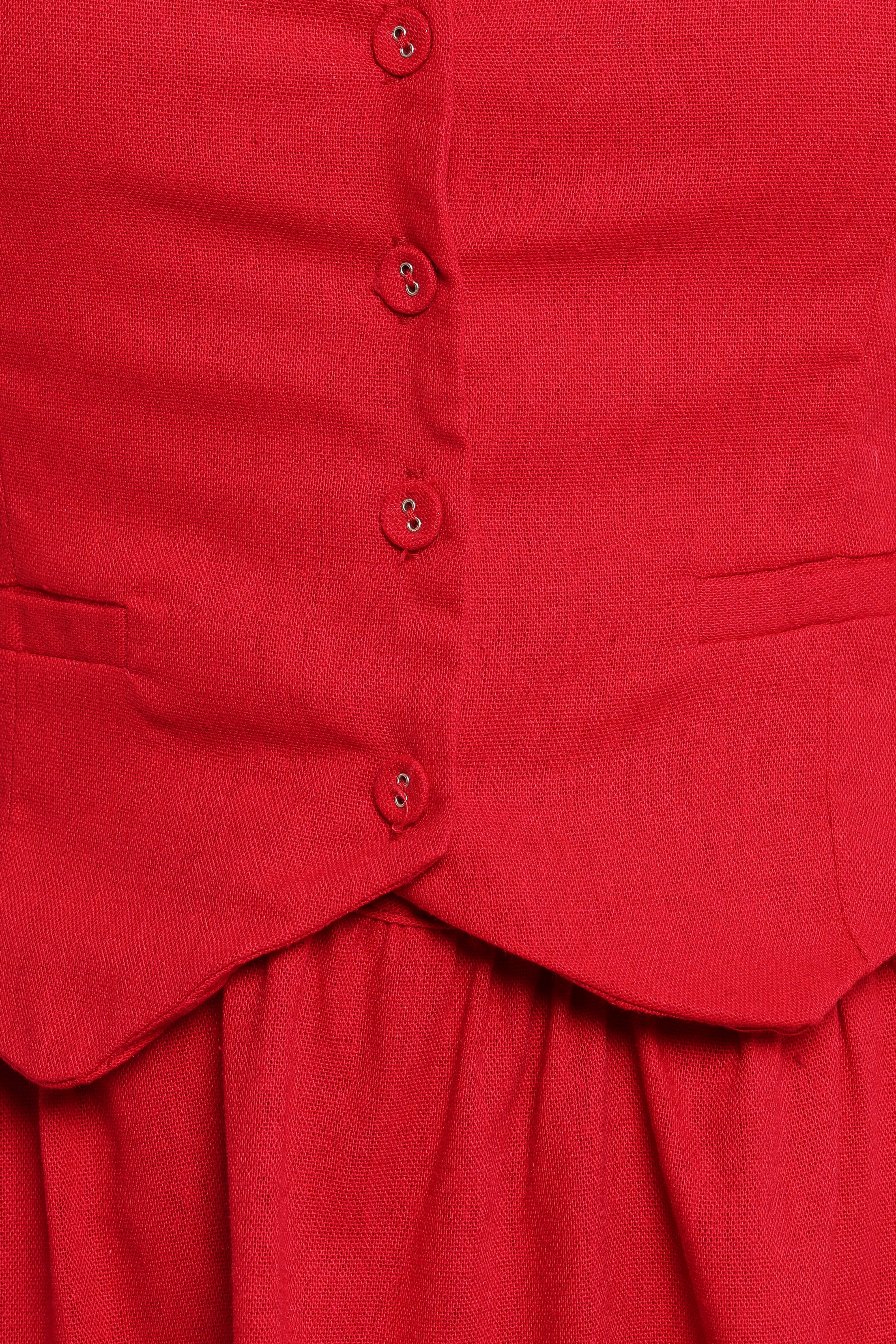 Milani Mini Dress - Red
