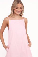 Nadija Mini Dress - Pink