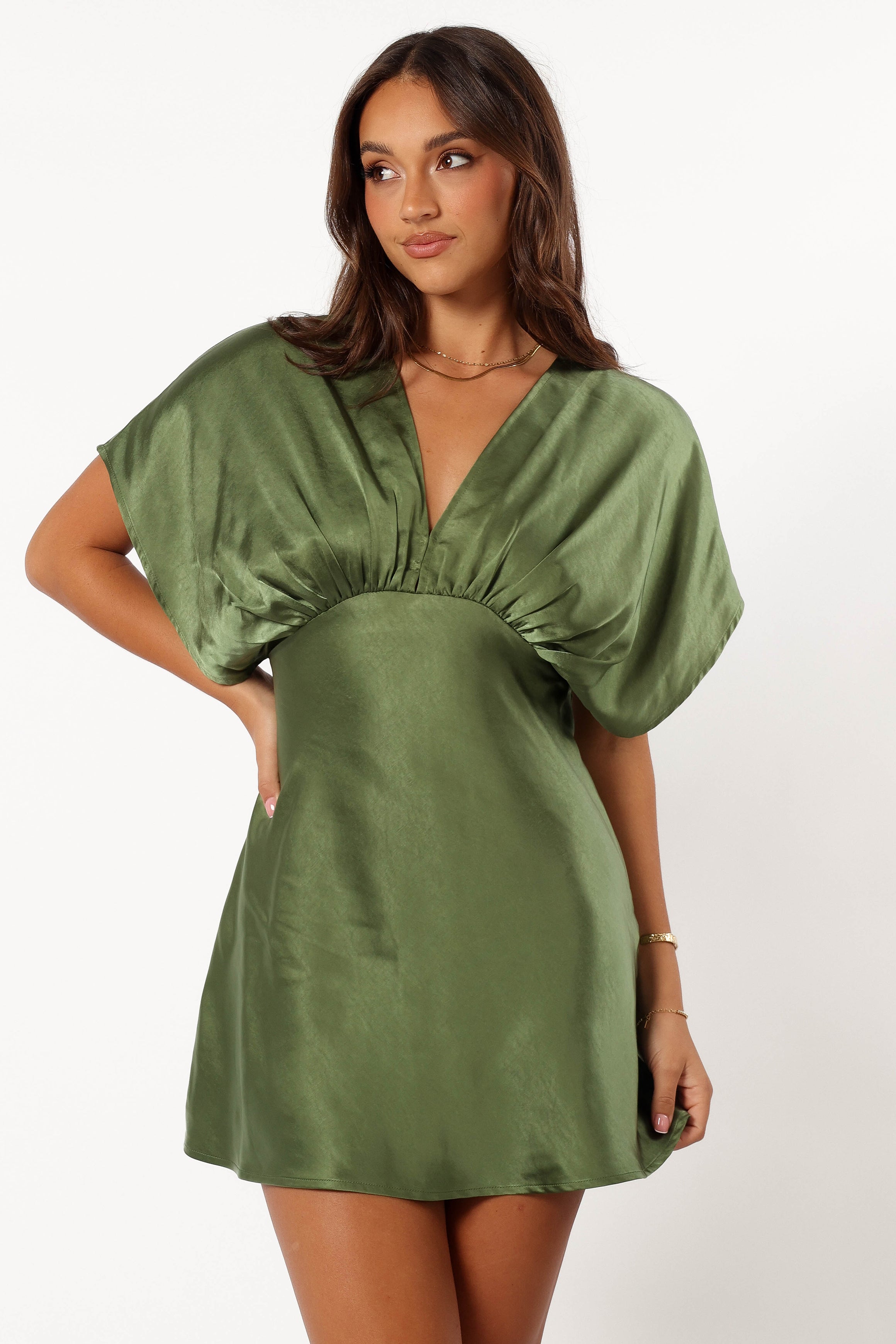 Ricki Mini Dress - Peridot