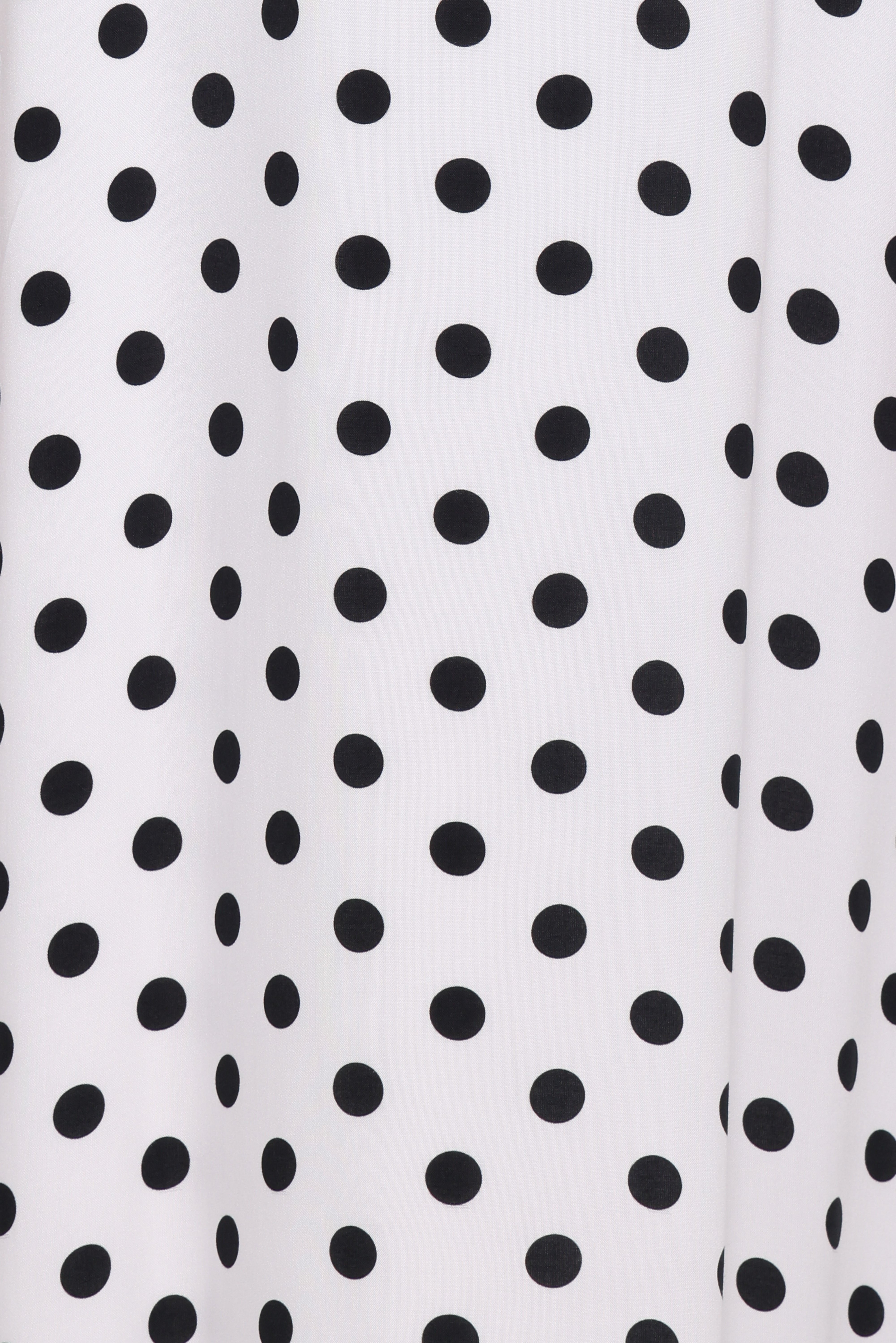 Virgo Maxi Dress - White Polka Dot