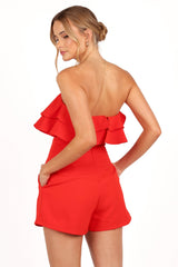 Elliott Romper - Red