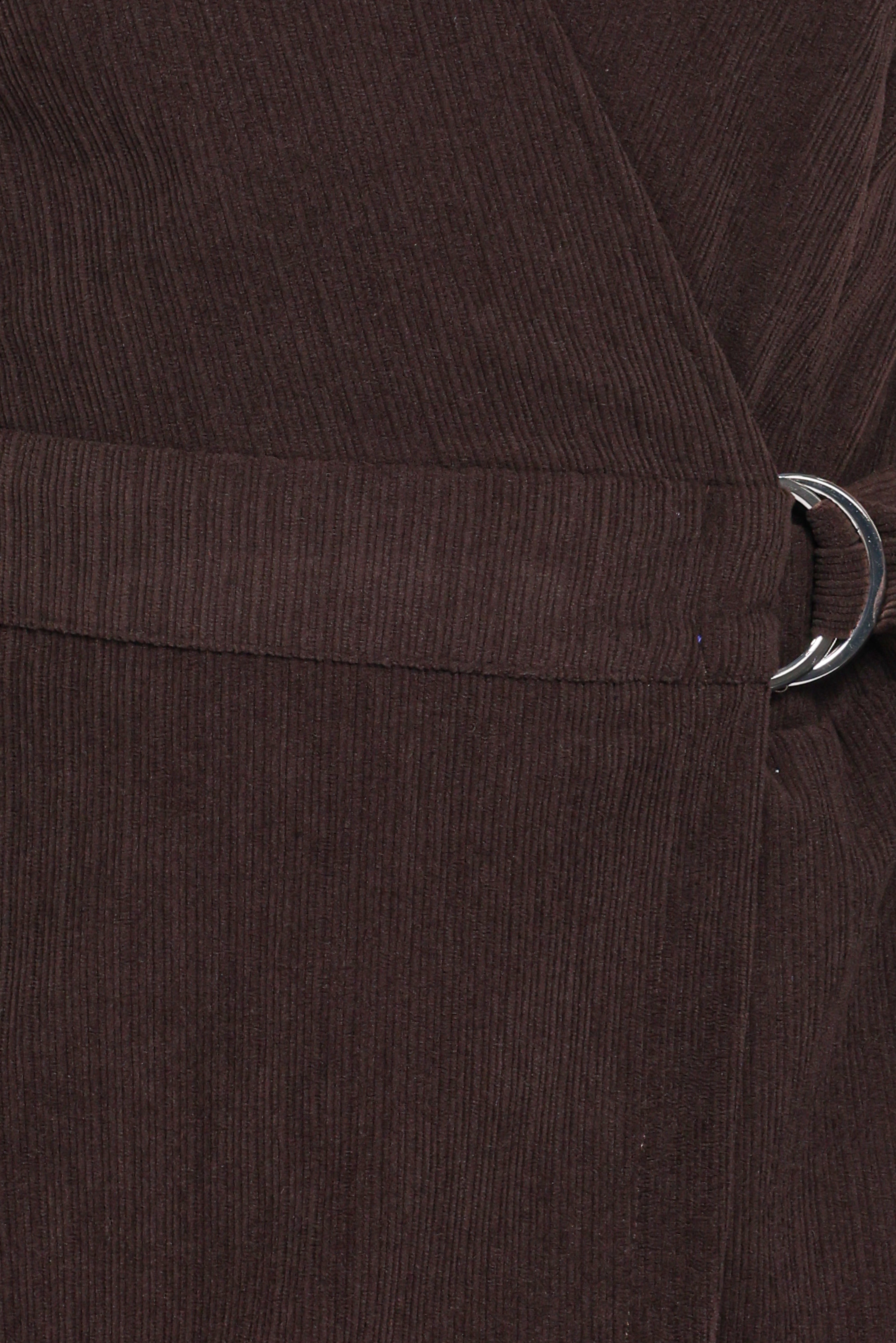 Vesper Corduroy Romper - Chocolate