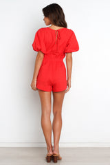 Chelsey Linen Set - Red