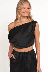 India Pant Set - Black