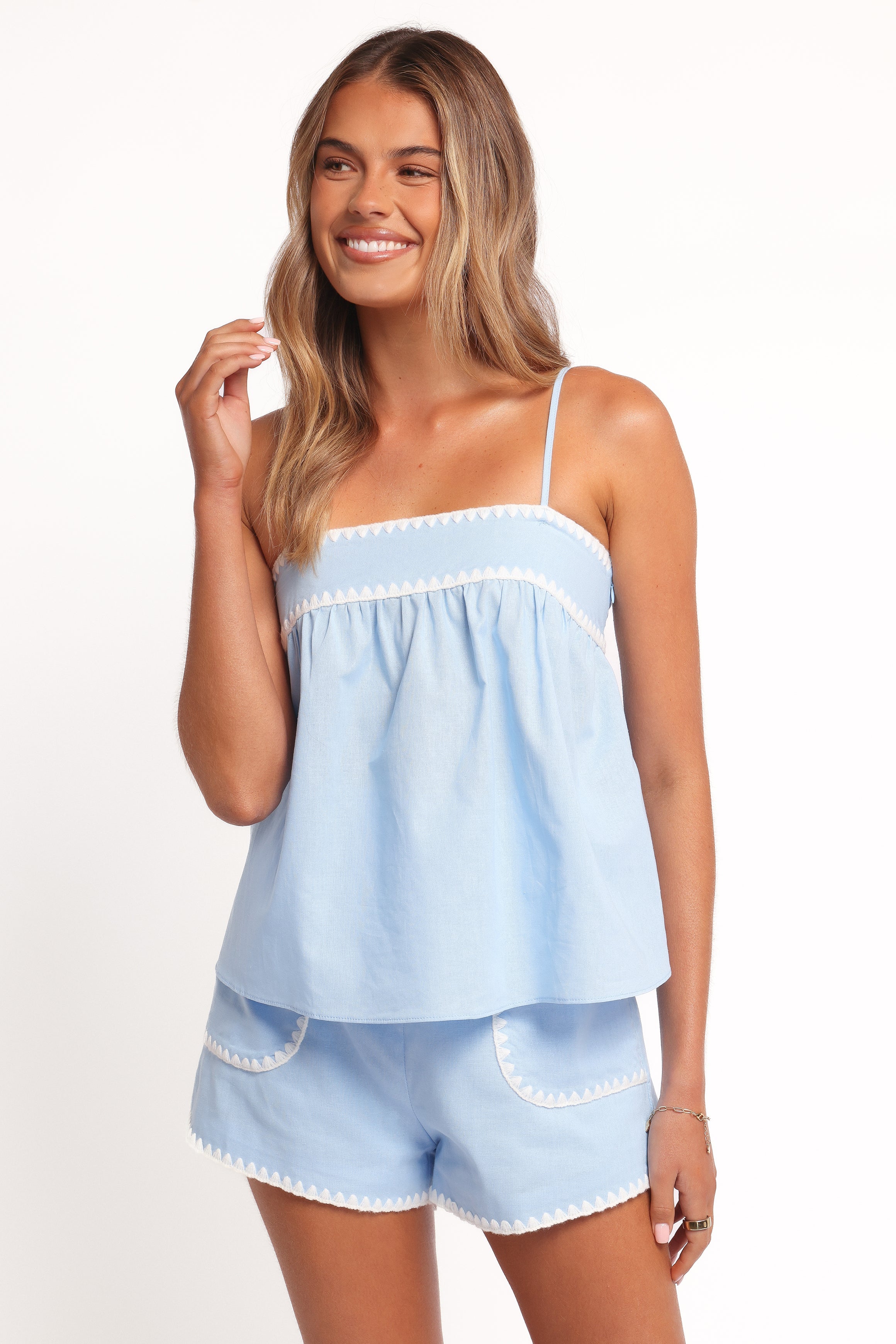 Lila Short Set - Blue