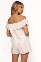 Tennie Short Set - White