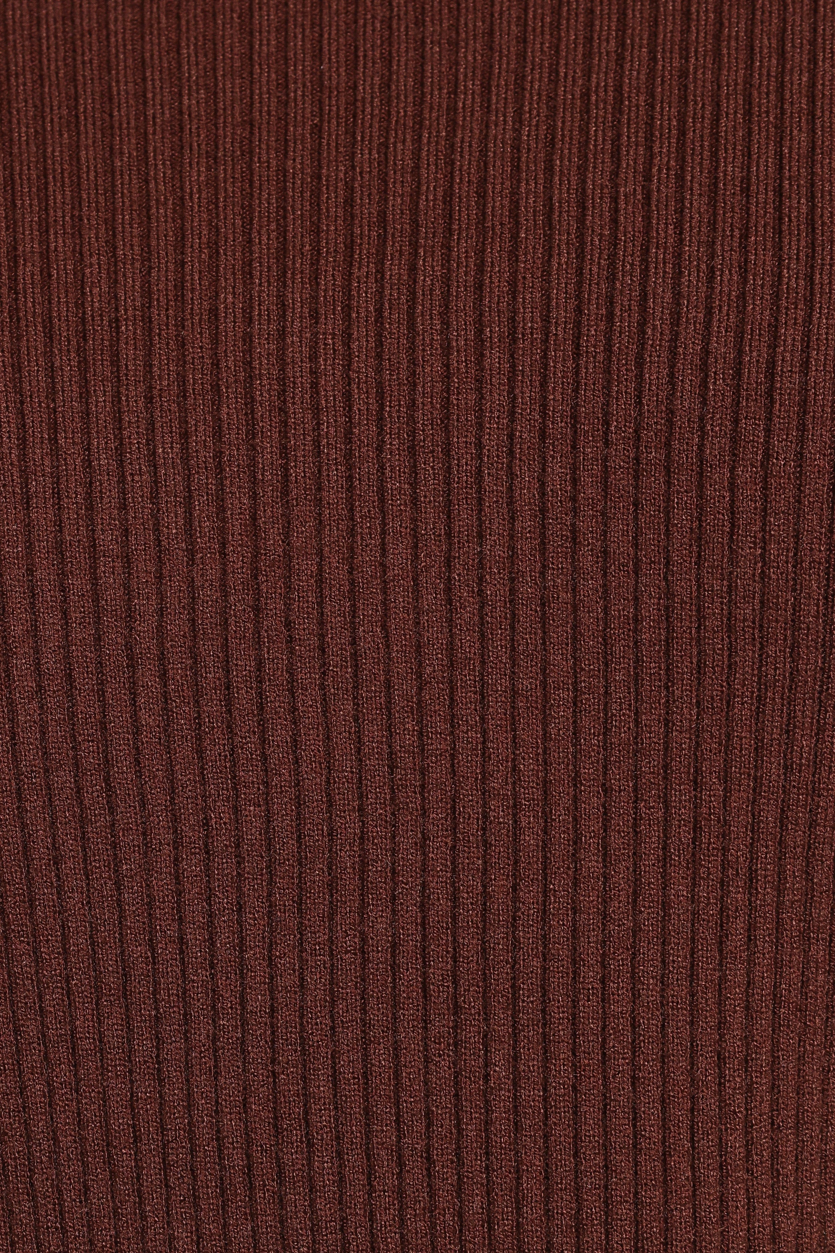 Adrienne Knit Top - Chocolate
