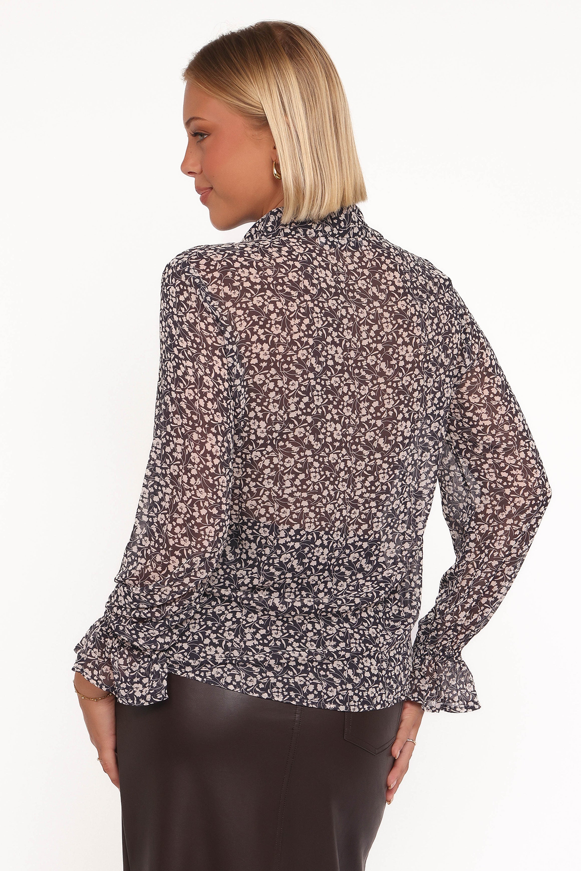 Eveline Top - Nocturnal Garden