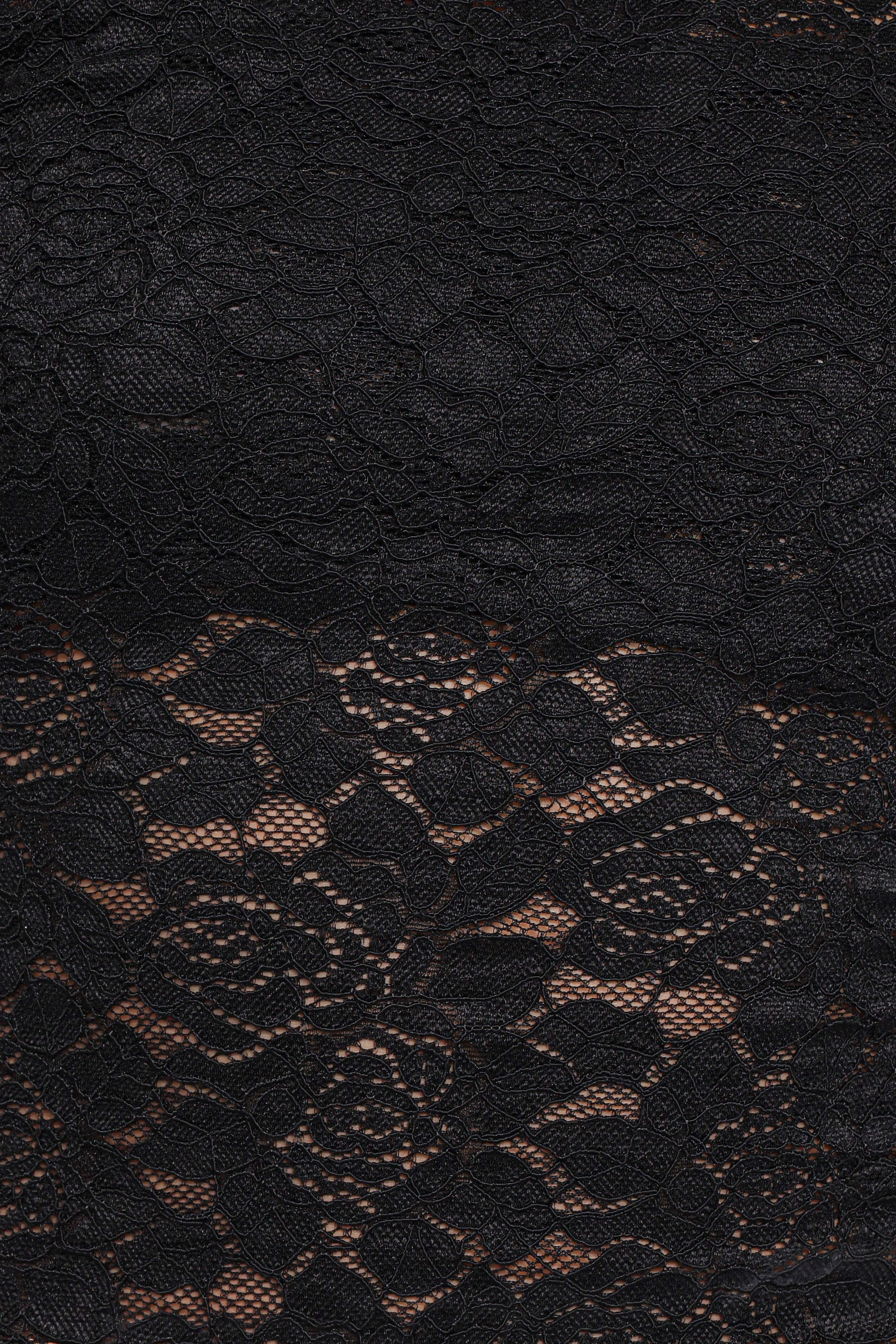 Iveta Lace Top - Black