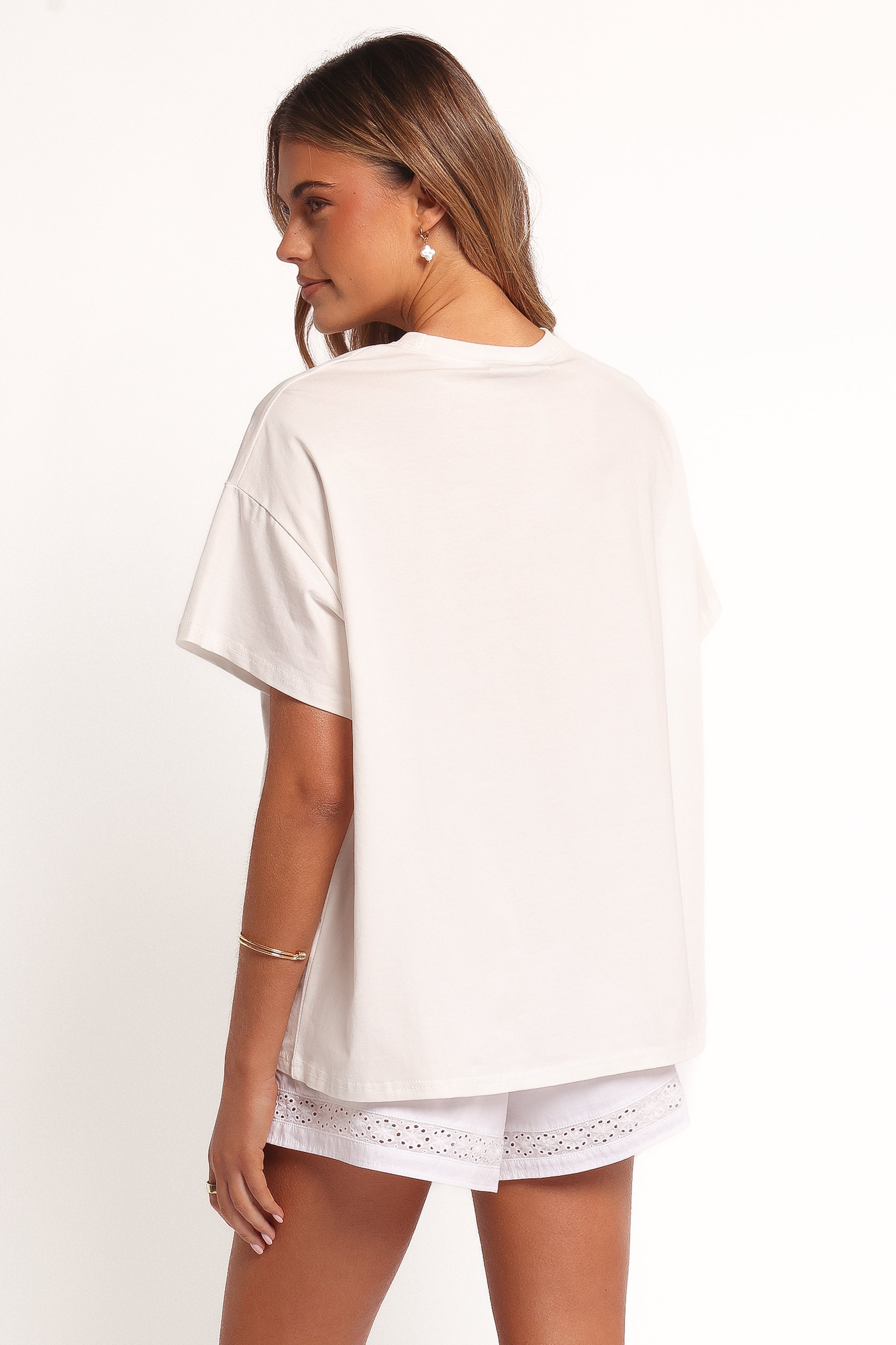 The Tropics Graphic Tee - White